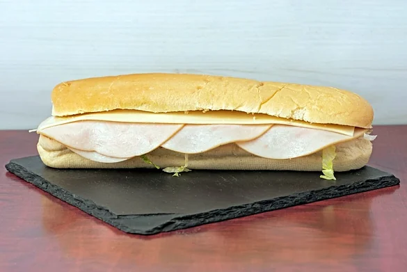 Turkey sub on a fresh roll